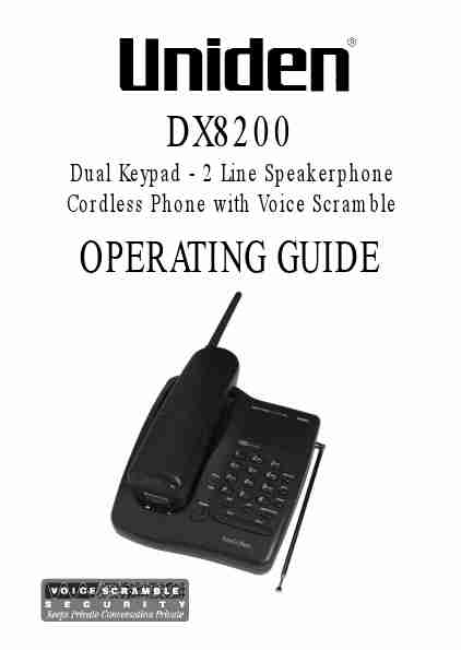 Uniden Cordless Telephone DX8200-page_pdf